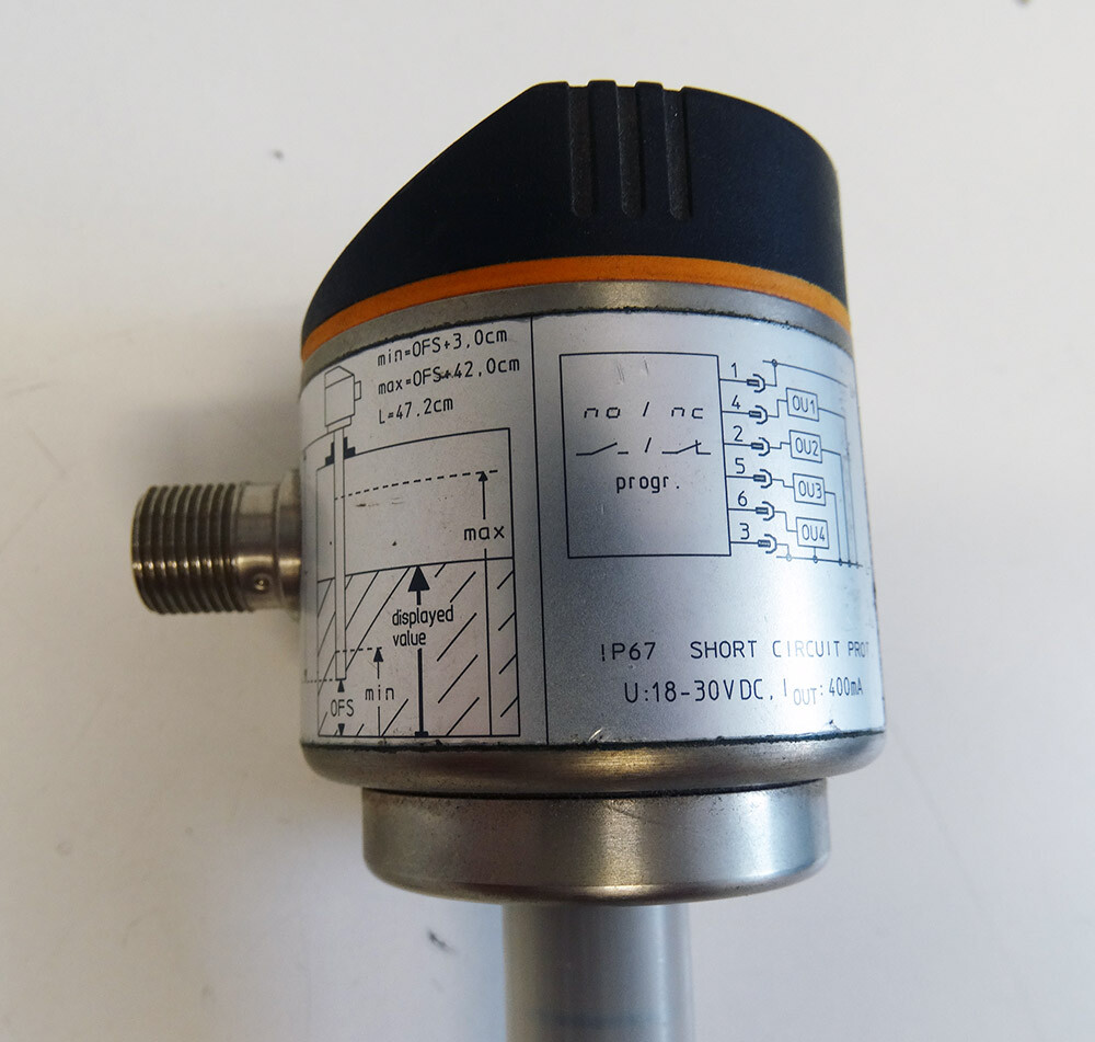 IFM Electronic M00182 M 00182 L=47.2 cm Electronic Level Sensor -used-