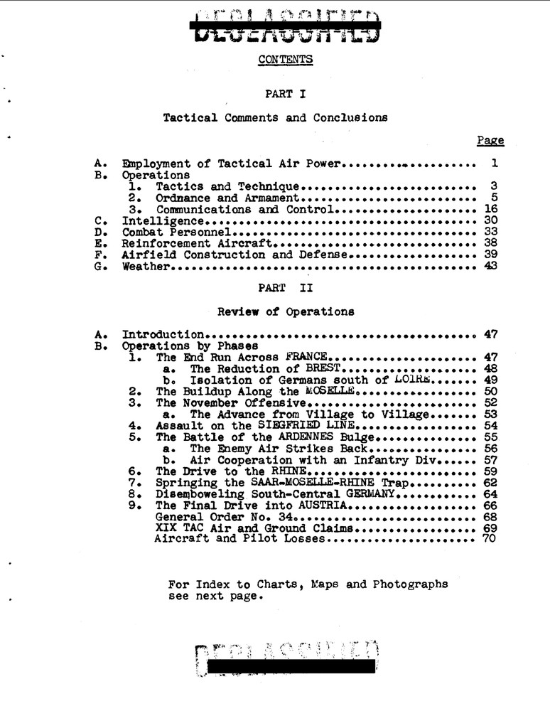 108 Page XIX Tactical Air Command Operations 9th AAF Europe Third Army Data CD