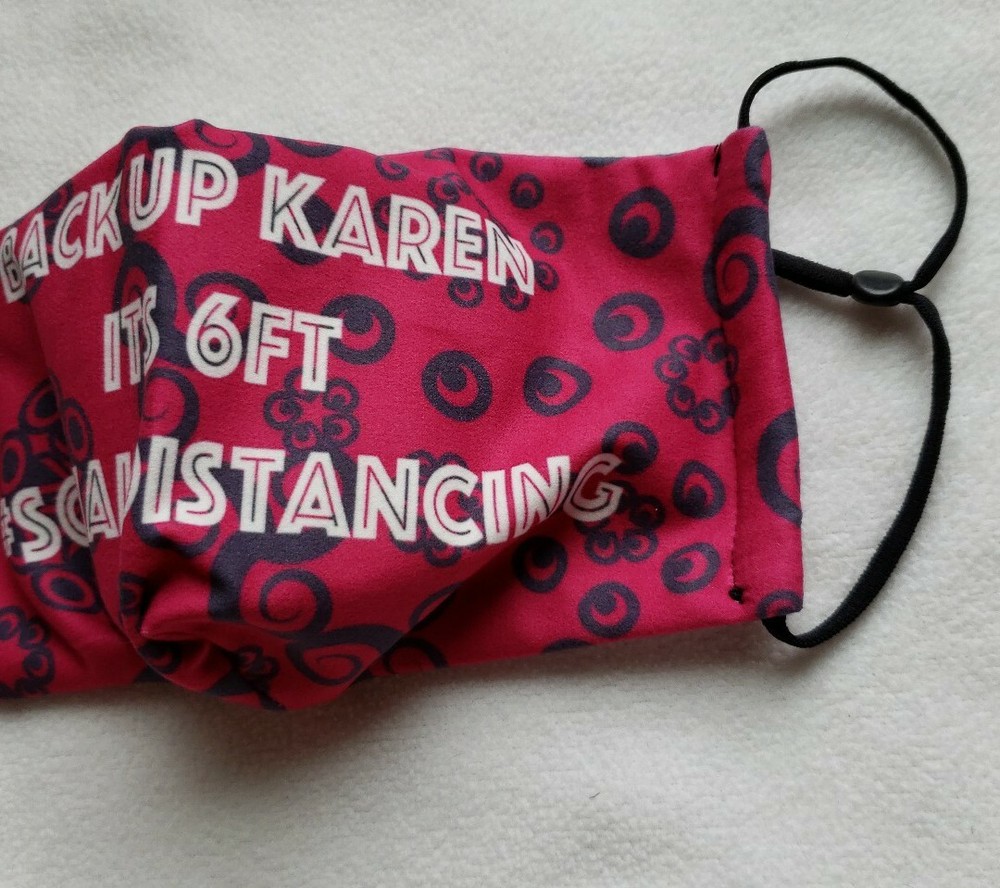 Back up Comfortable Reusable Face Mask w/Pocket PM 2.5Filter Carbon Activated