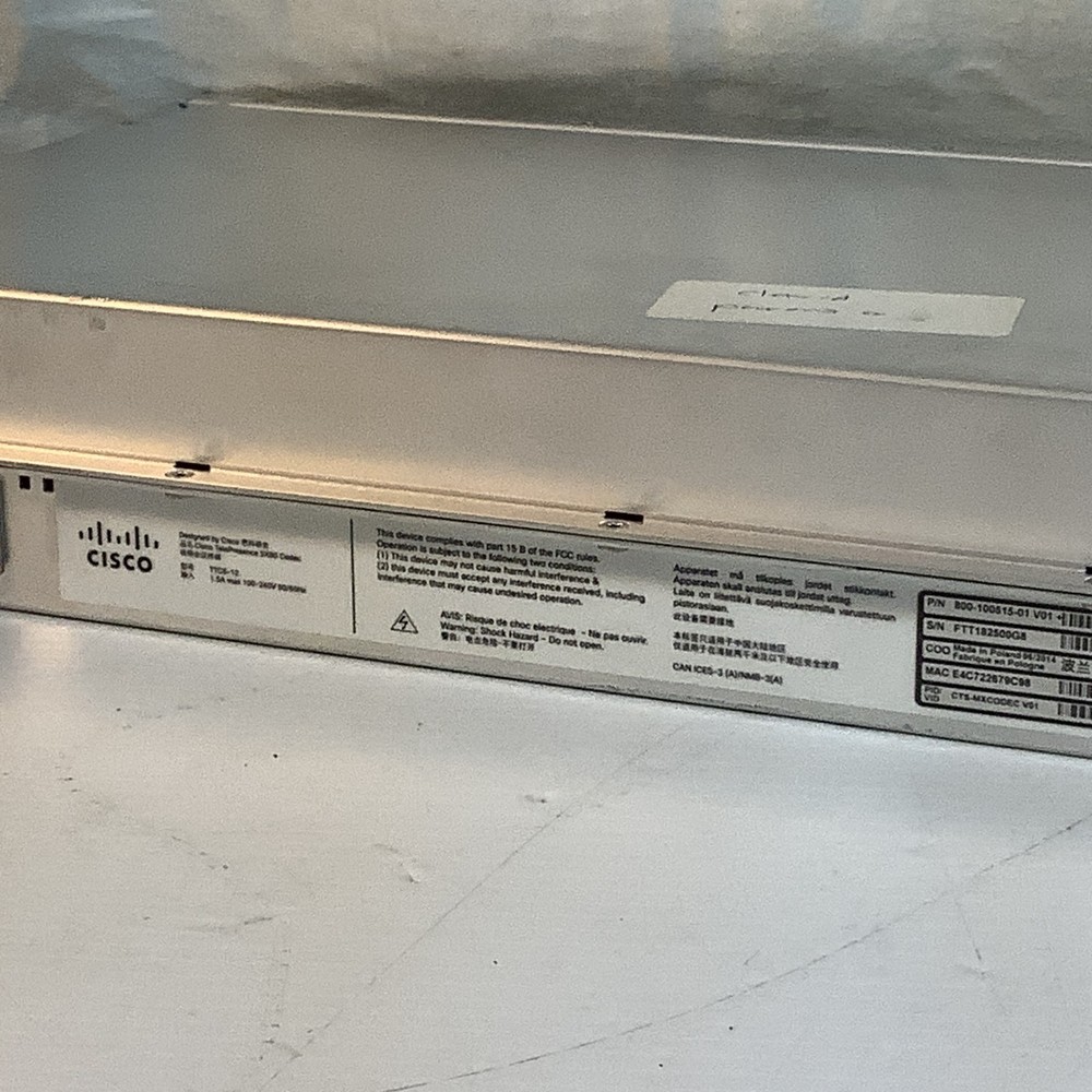 Cisco TelePresence SX80 Video Conferencing Codec – Used