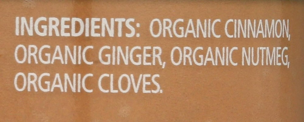 Organic Mini Pumpkin Pie Spice-0.46 Oz