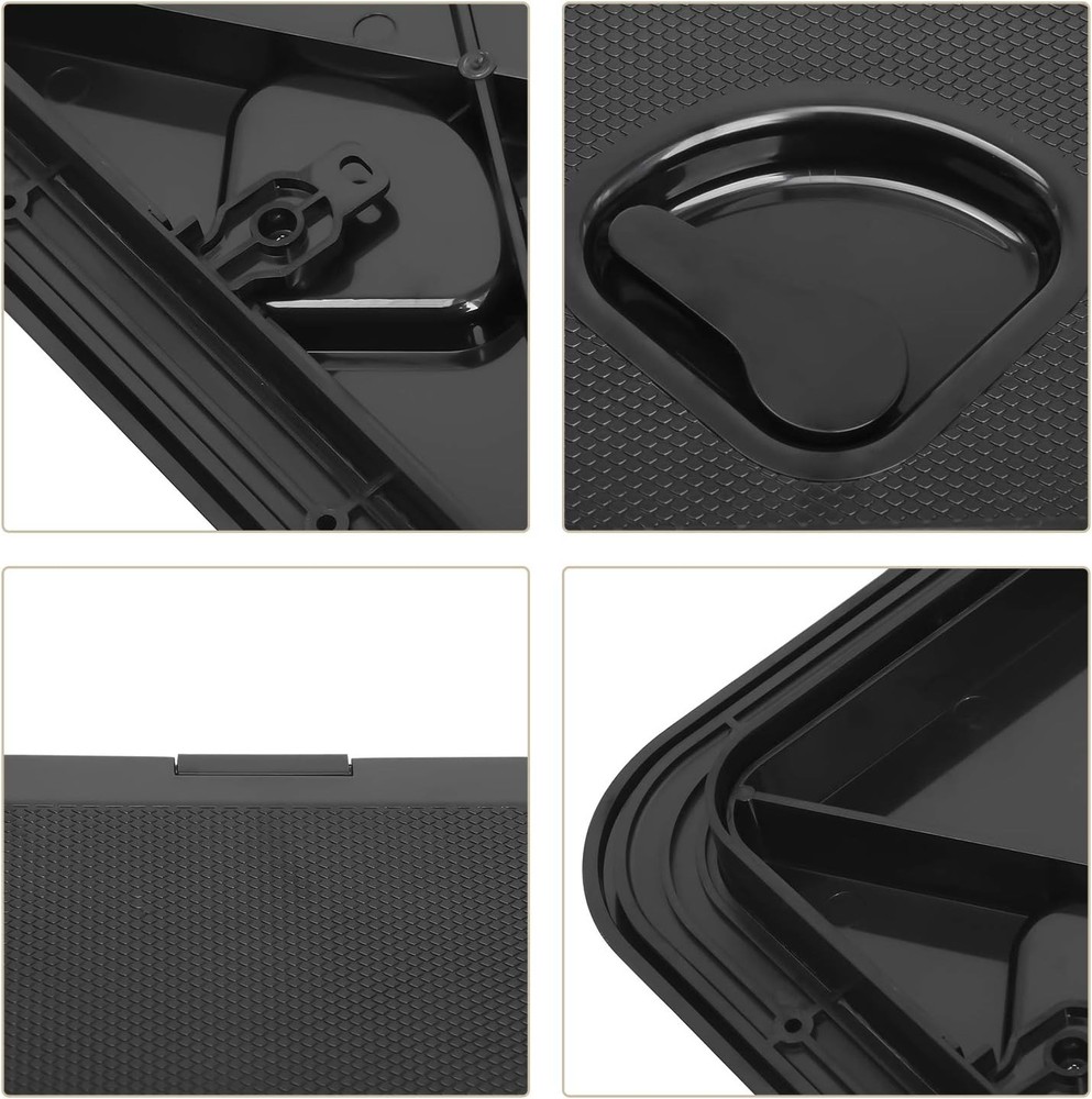 ‎10.63X14.76inch Marine Boat Deck Rectangular Access Hatch Regular Caravan RV