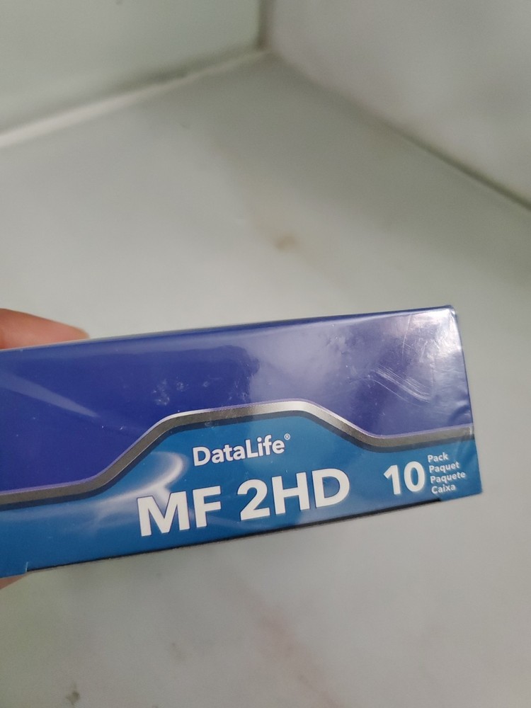 Verbatim Data Life MF 2HD 1.44mb Floppy Disk 10 Pack Formatted IBM