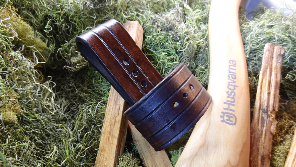 Leather Axe Belt Loop / Holster for Hatchet, Axe, Handmade