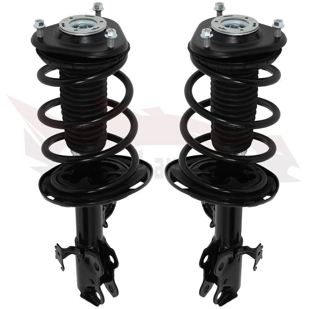 Pair Front Complete Strut & Coil Spring Assembly For 2012-2016 Toyota Prius V