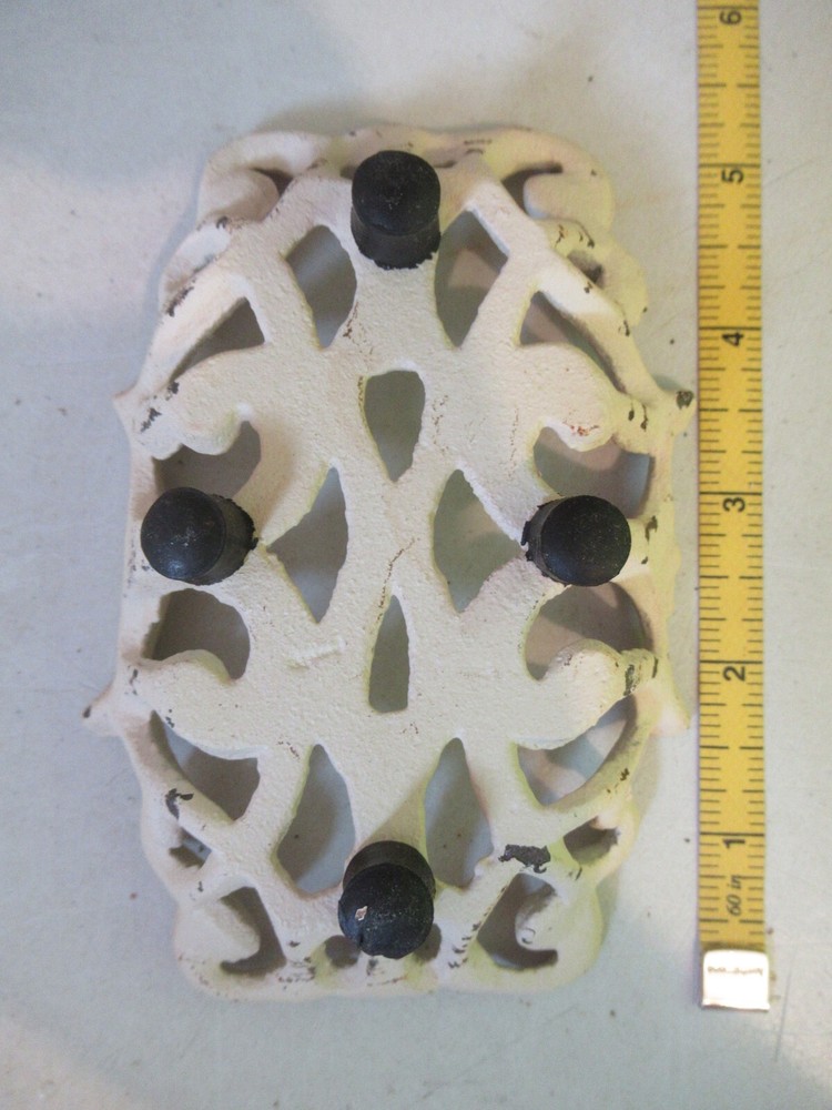 vintage Cast Iron Soap Dish #12