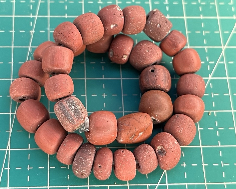 Ancient indo pacific Glass Beads Bracelet find from Java Indonesia