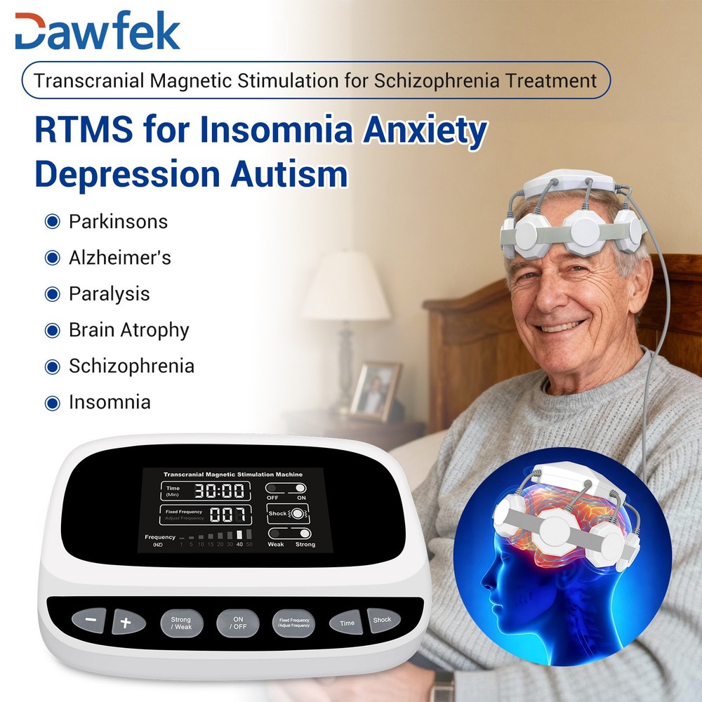 RTMS Brain Therapy Transcranial Magnetic Stimulation for Stroke Insomnia