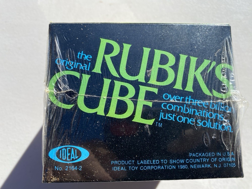 Rubik’s Cube Ideal No. 2164-2 Still Sealed