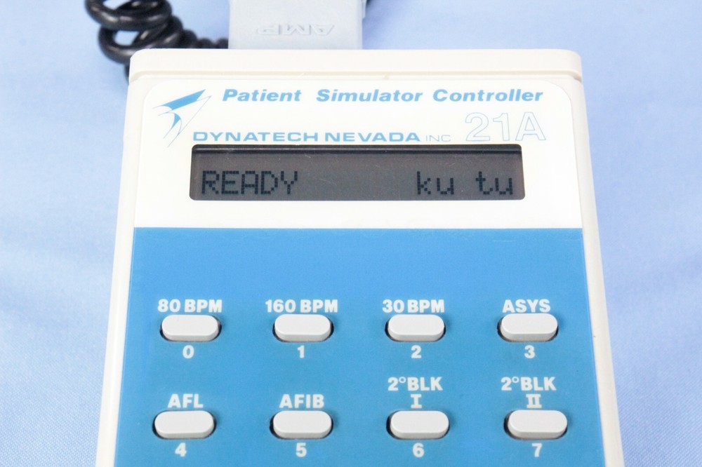 Dynatech 217A with 21A Controller Patient Simulator Biomed Patient Tester