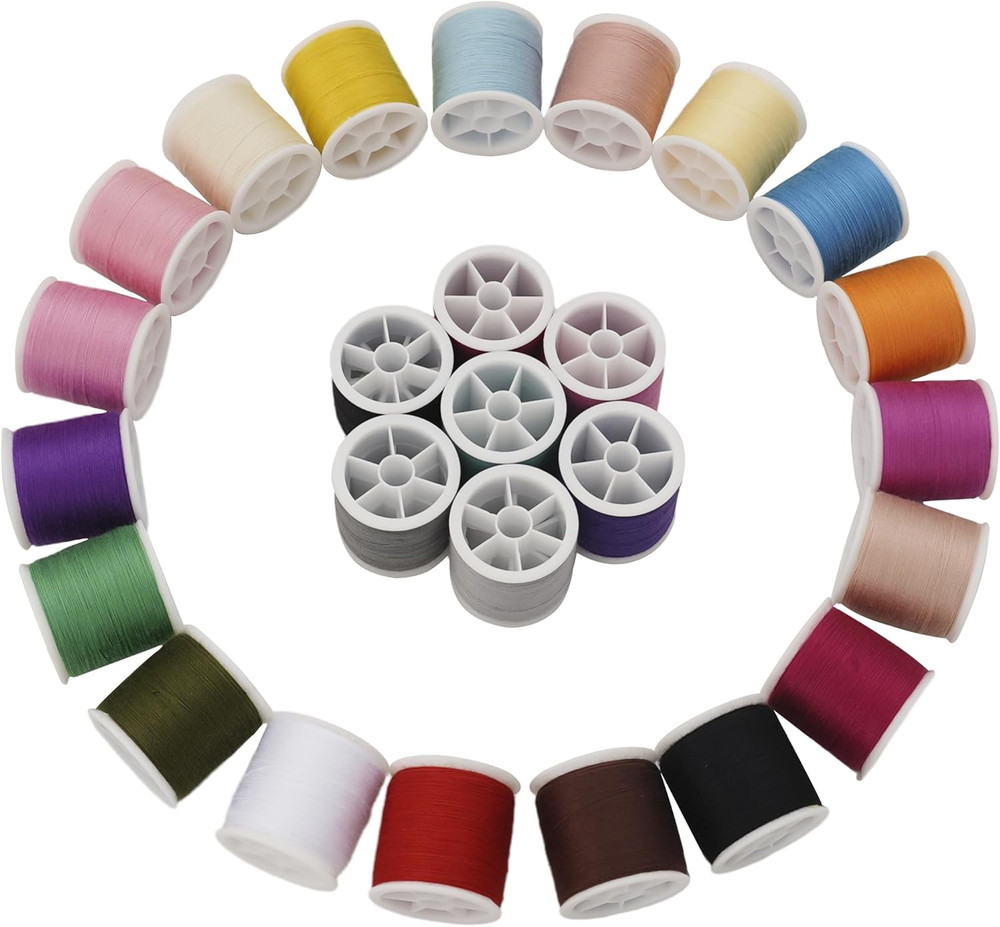 56 Spools Sewing Thread Kit for Hand Sewing and Machine Sewing Use