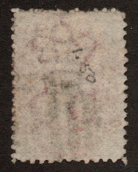 Ceylon Scott 50a 4-pence Victoria issue used