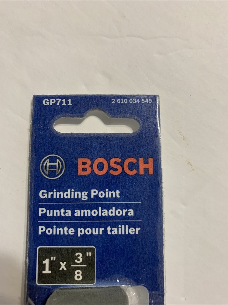 Bosch Grinding Points GP711 1” x 3/8” Fast Smooth Shape7890231