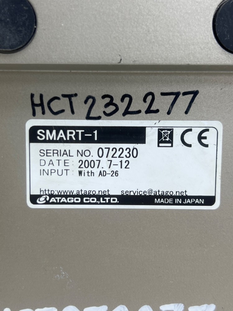 ATAGO AUTOMATIC REFRACTOMETER SMART-1