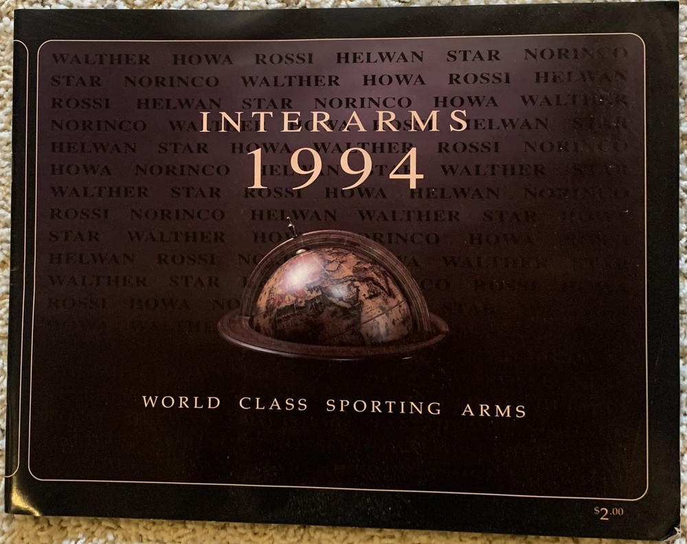 1994 Interarms  vintage catalog