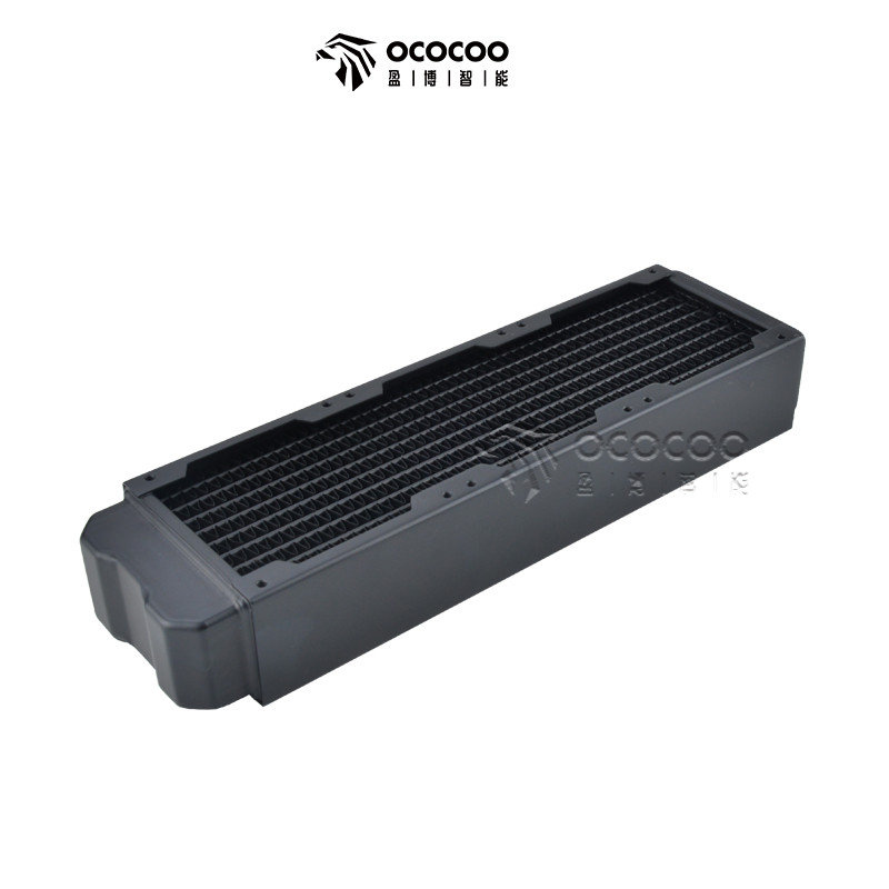 OCOCOO 240 Copper Radiator For Water Cooler Computer System Liquid Cooling LED