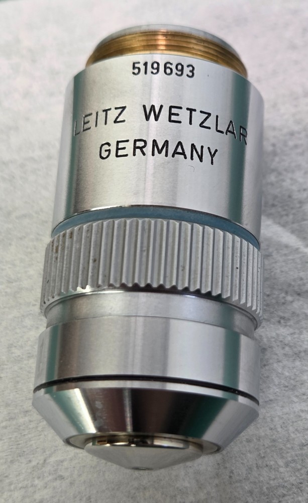 Leitz Microscope Objectives PL Fluotar 50x/1.00 Oel - 160/-