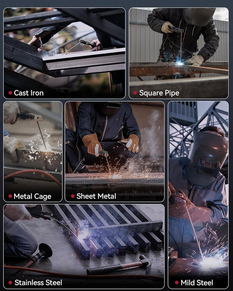 User-Friendly Portable 110V Welding Machine with IGBT Technology & Accessories