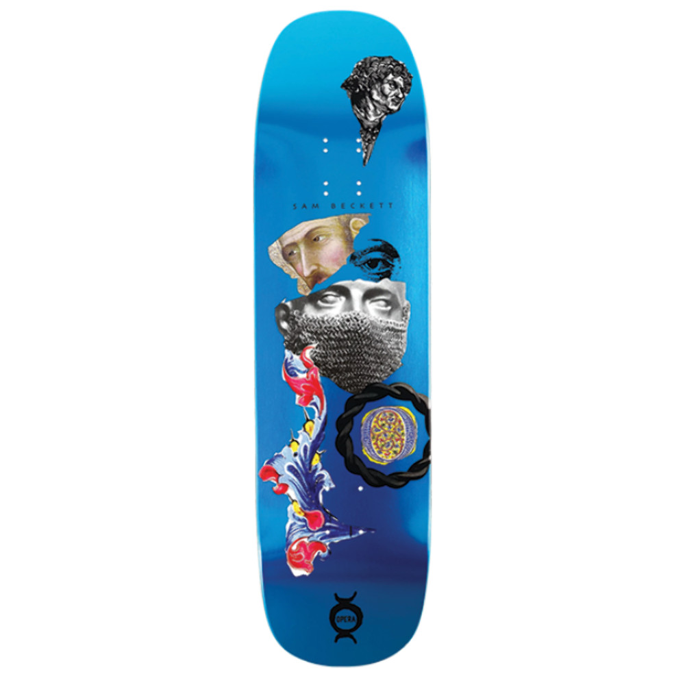 Opera Skateboard Deck Sam Beckett Clipped 8.75