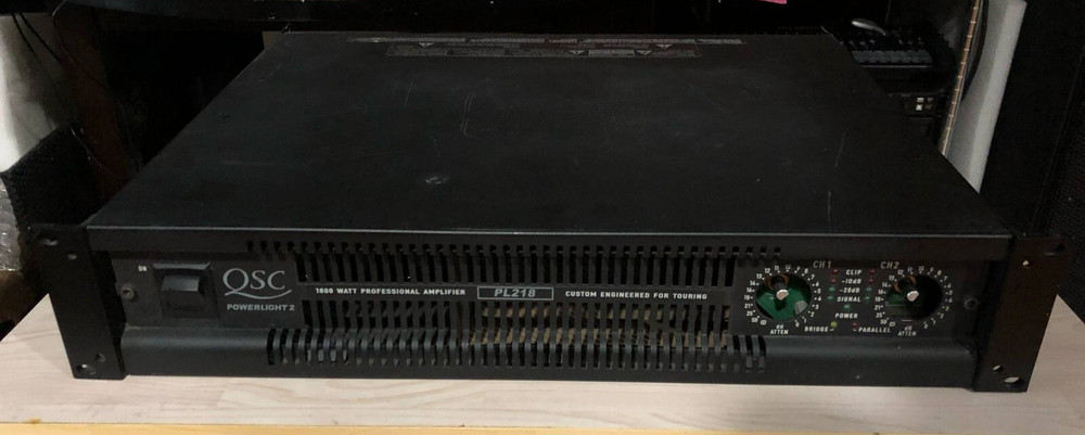 QSC PowerLight 2 PL218 2-Channel Power Amplifier
