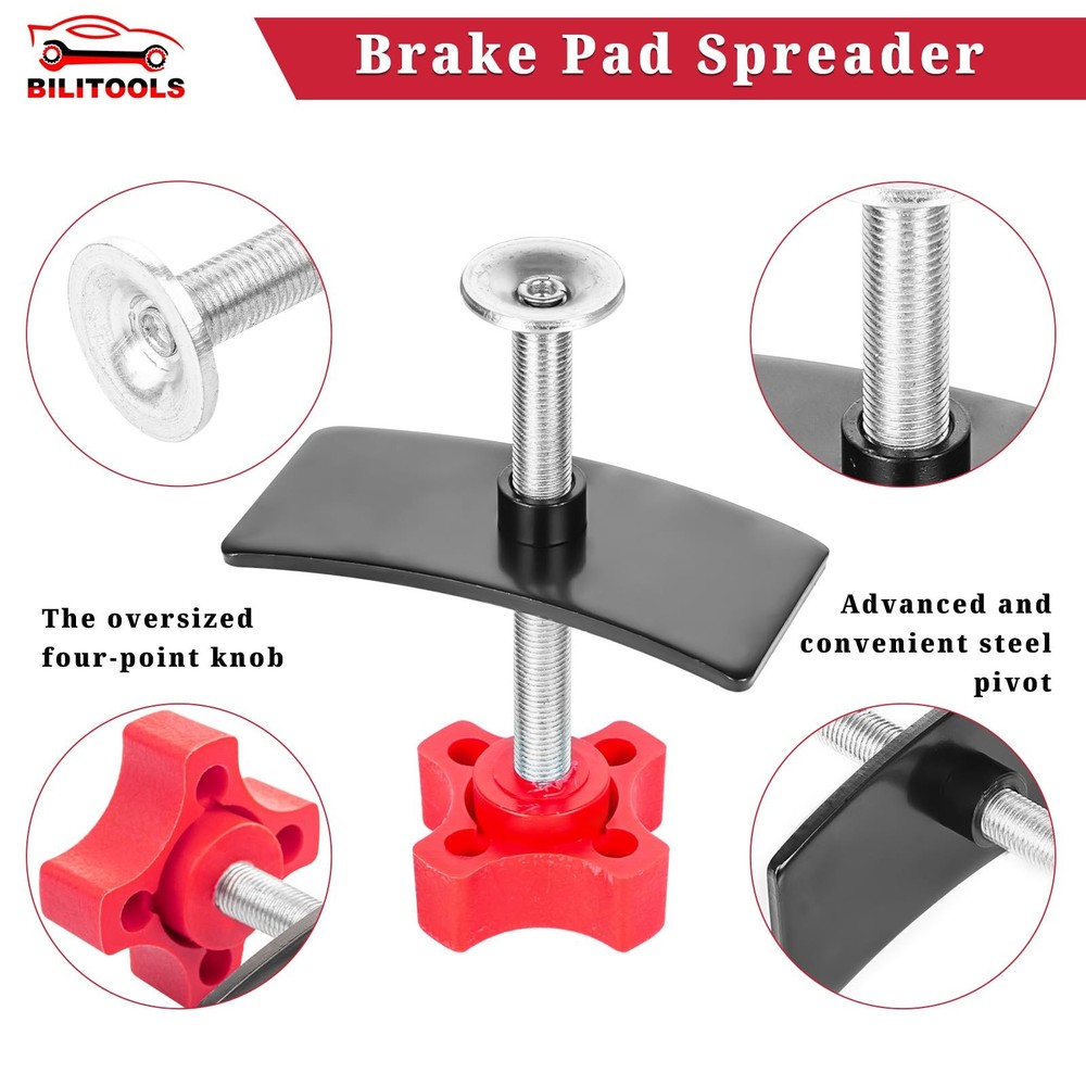BILITOOLS Brake Caliper Compression Tool for Standard, Pad Spreader