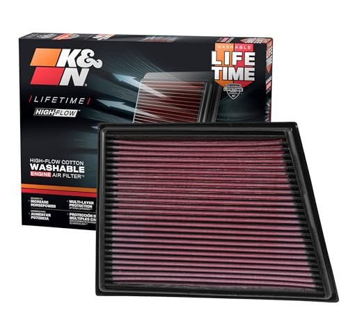 High-Flow Original Lifetime Engine Air Filter: Increase Power: Premium,