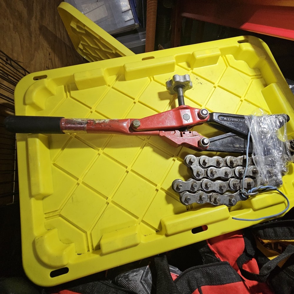 REED SC49 Soil Pipe Cutter Ratchet Missing Chain