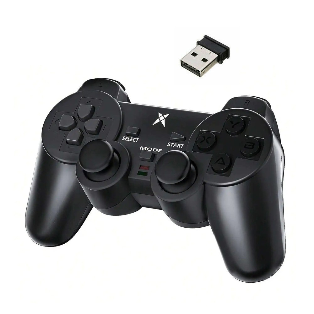 1pc P2 Style Black Wireless Controller Gamepad USB ort For PC Laptop computer