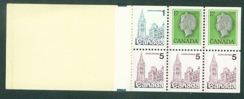 Canada #BK80a MNH Booklet [797a Populus]