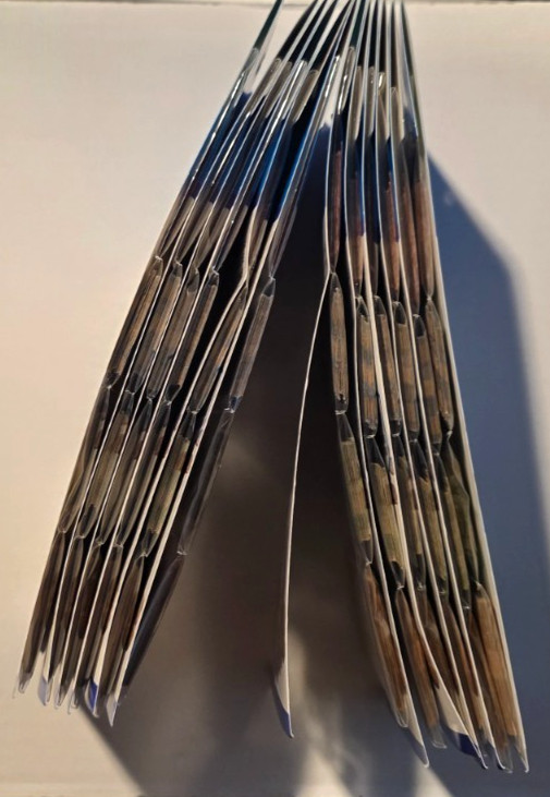 Write Co 480 PCS Assorted Flat Coin Roll Wrappers