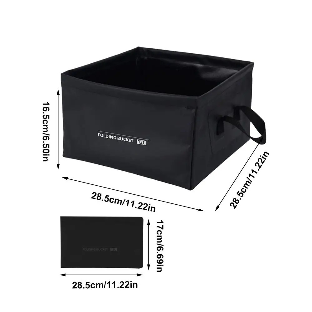 Foldable Dish Basin 13L Foldable Sink Tub Multifunctional Container For Kitchen