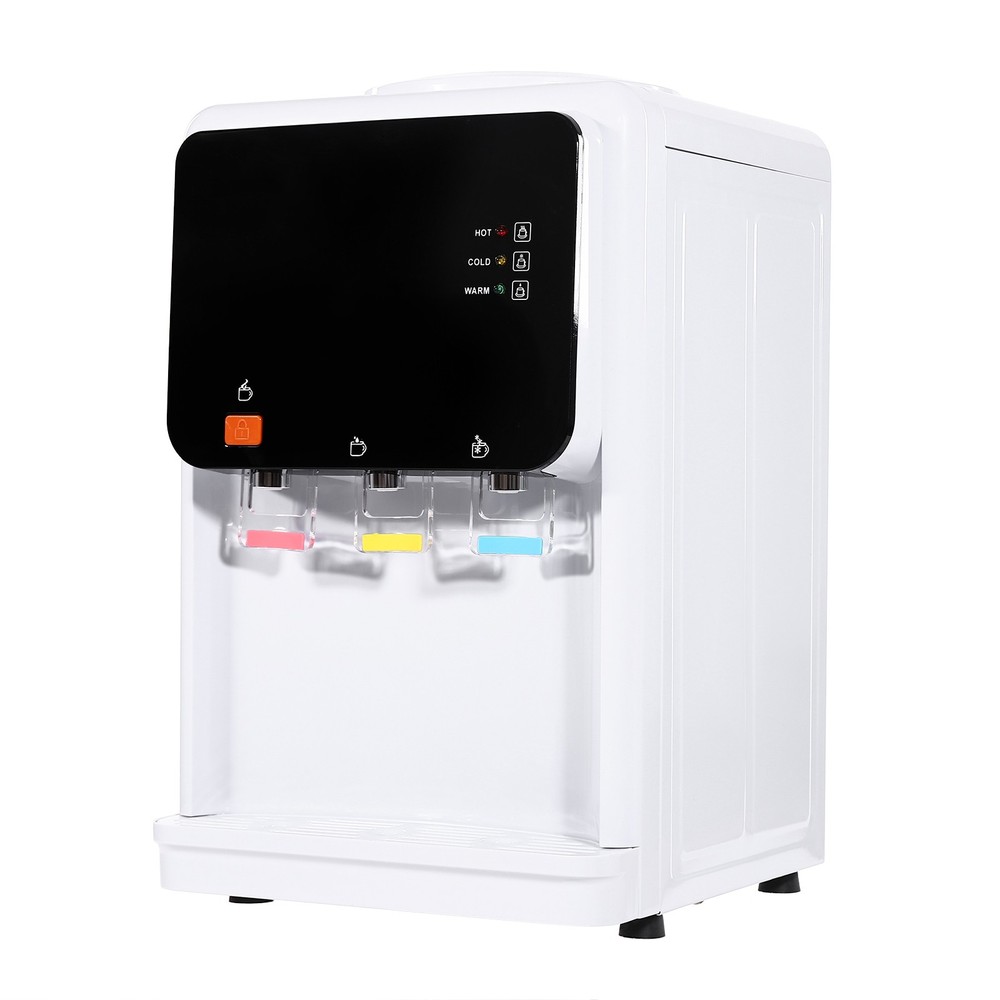 Top Loading Countertop Water Dispenser Hot Cold Water Cooler Drinking Machine