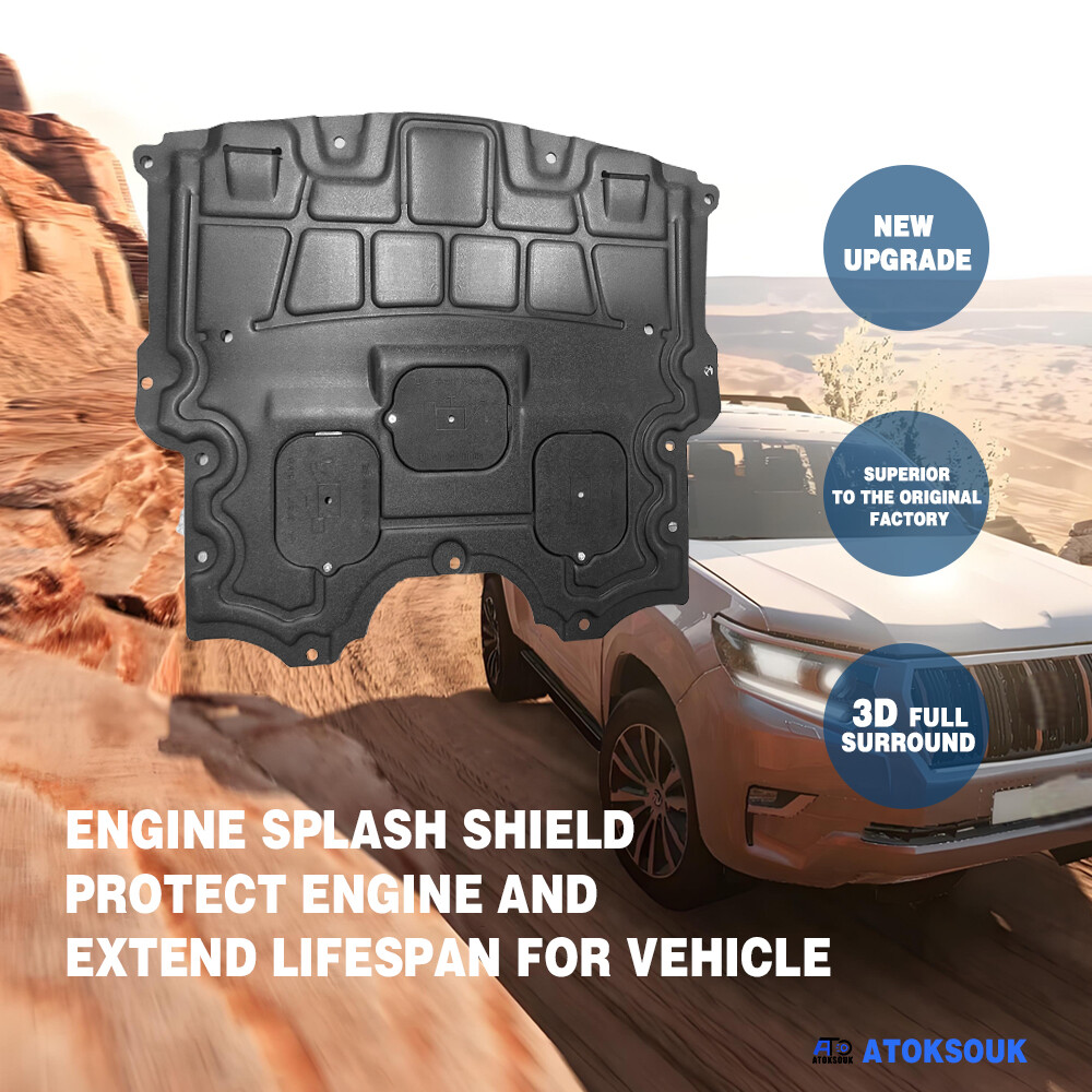 Thick Engine Splash Shield For Lexus IS250 IS350 14-15 Front Engine Guard Hard