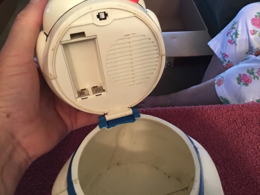 Plastic Cat Treat Cookie Jar