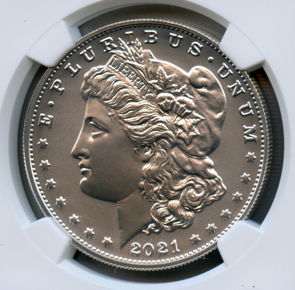 2021 'O' Privy Morgan Silver Dollar NGC MS 70