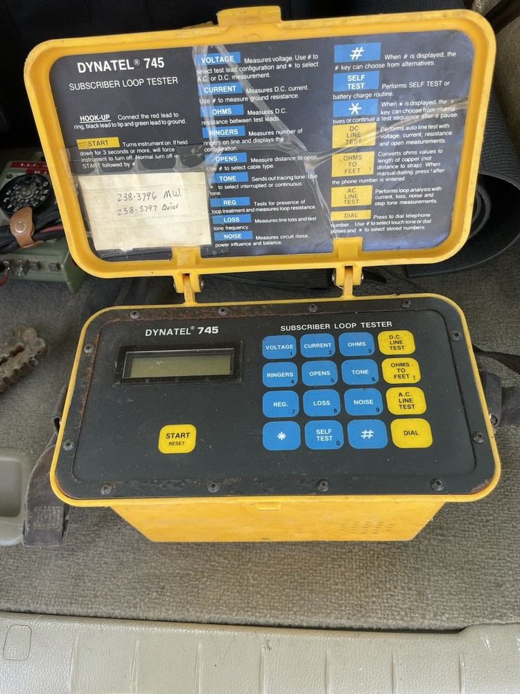3M Dynatel 745 Compact Telephone Subscriber Loop Tester