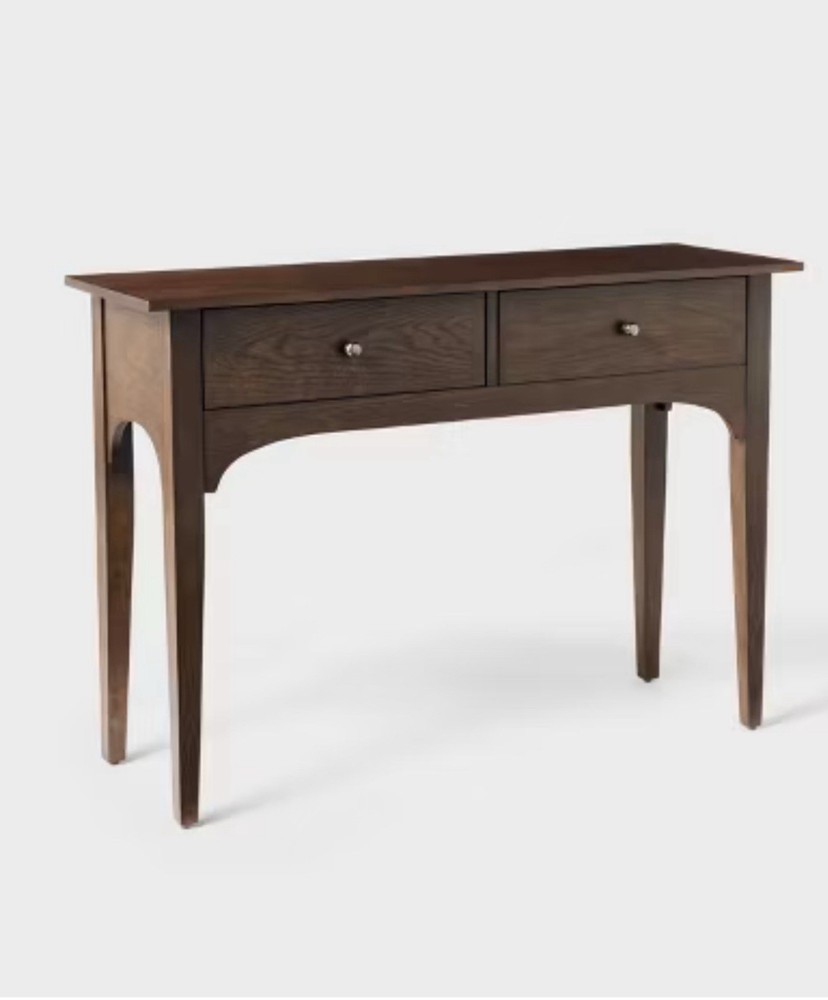 Palma 46" Arched Console Table Dark Brown - Threshold™