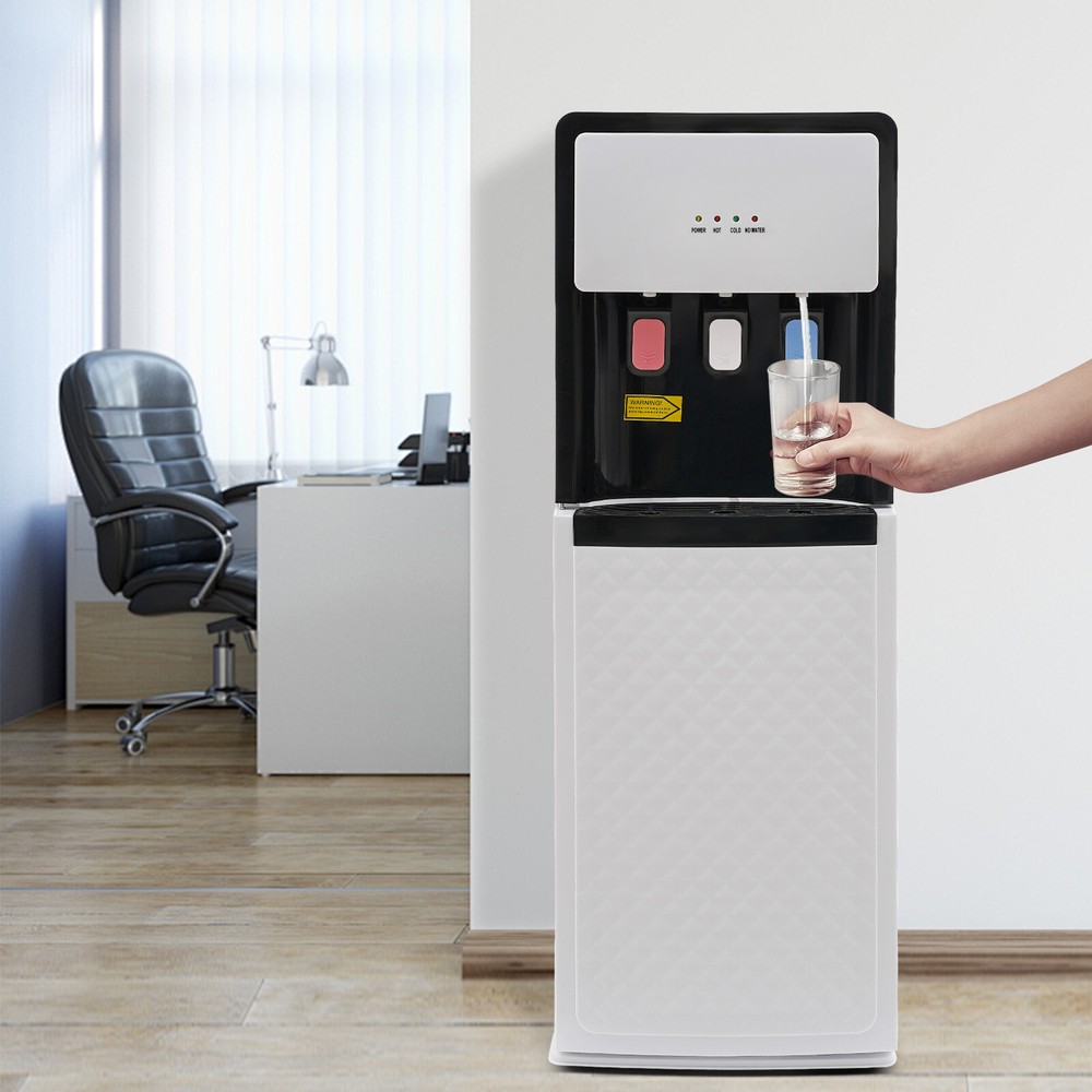 Hot & Cold Water Dispenser Standing Bottom Loading Water Drinking Machine 500W