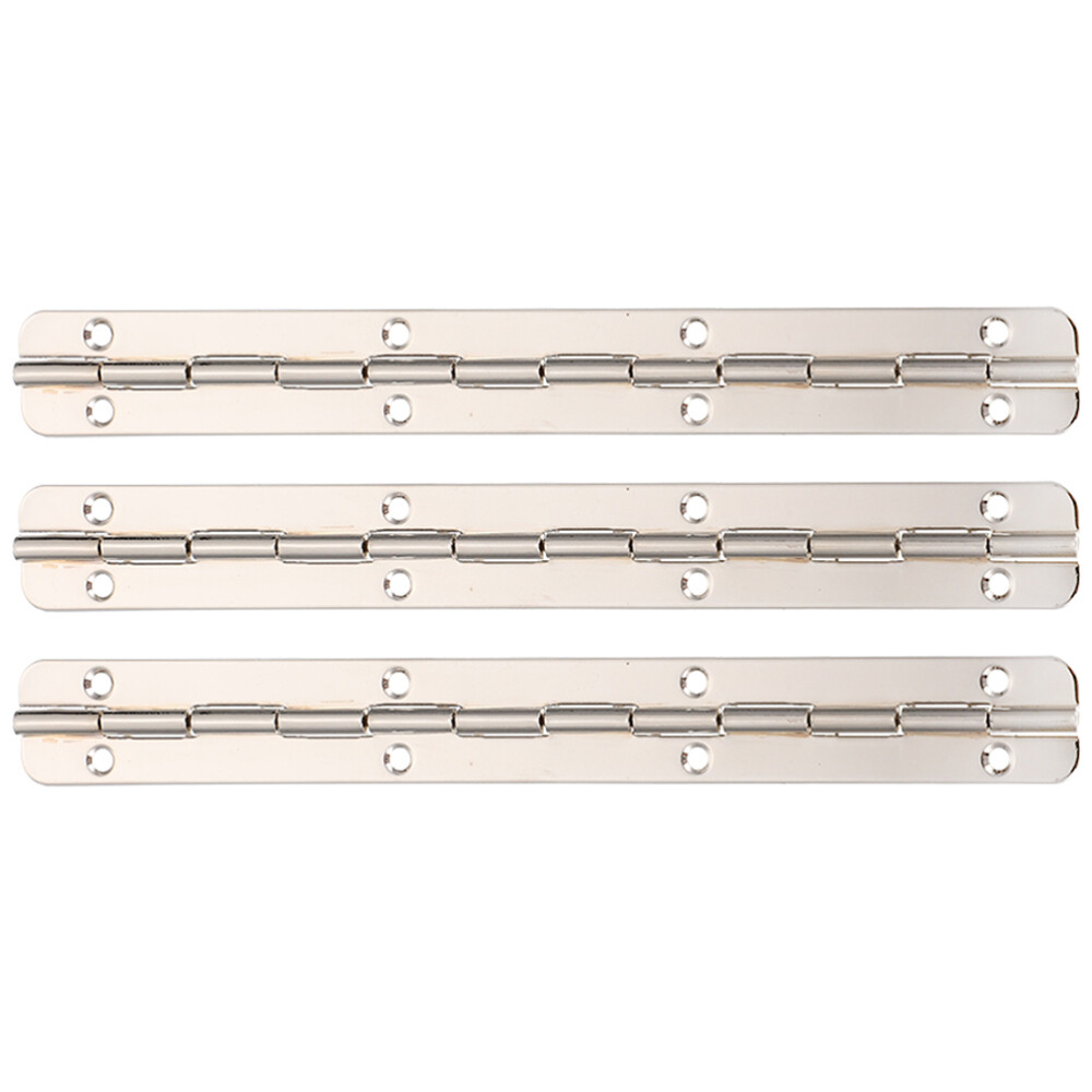 3PCS Piano Hinge Folding Continuous Craft Hinges Kitchen for Cabinet Box