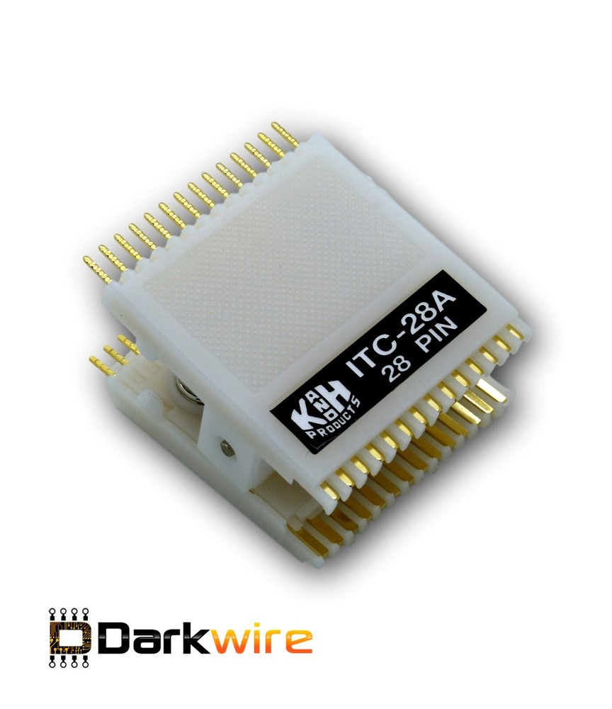 DIP28 Test & Programming Clip ITC-28A - DIP Clip - 28 pin DIP programming clip