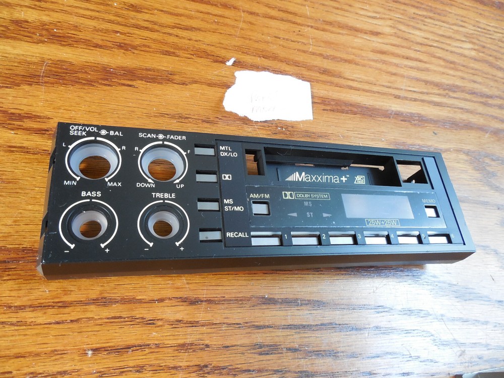 Vintage Panor Maxxima + Faceplate ONLY