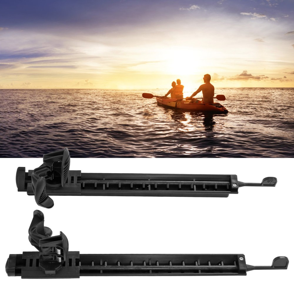 Adjustable Kayak Pedal For Direction Control Black Nylon Easy To Use