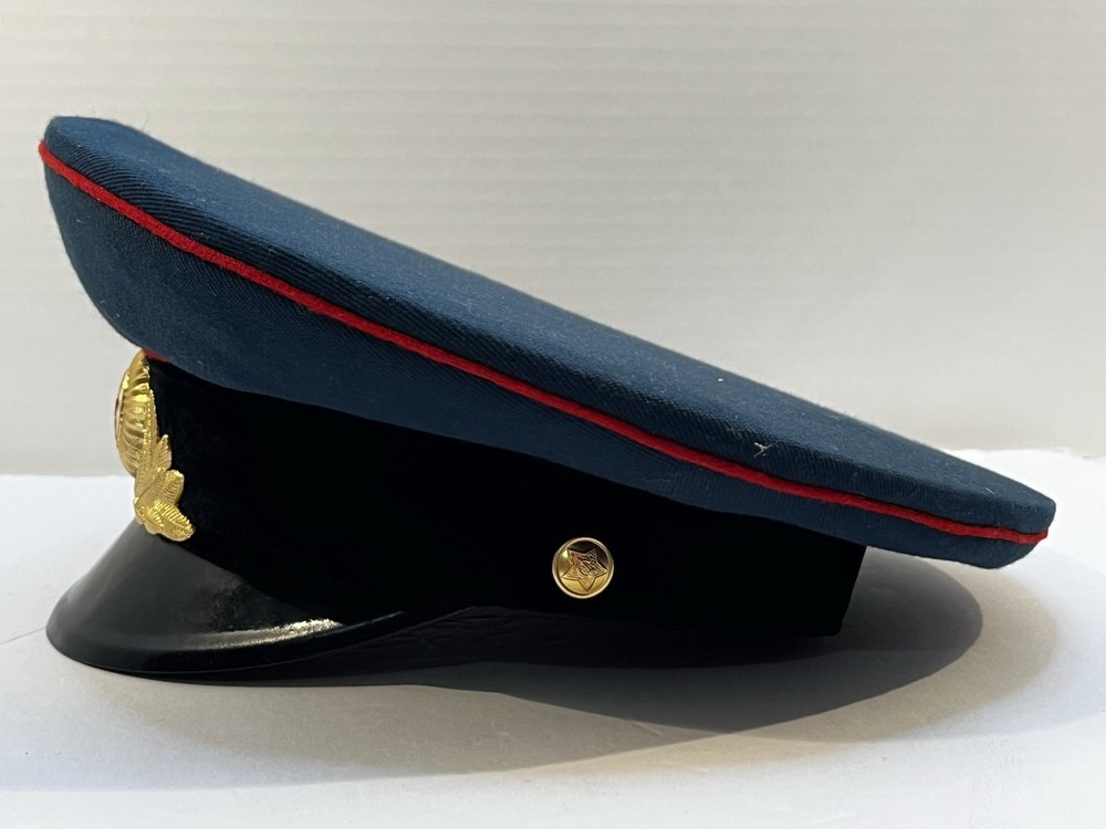 Vintage Soviet Union Officer's Visor Cap