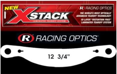 10209C Racing Optics Laminated Tearoffs