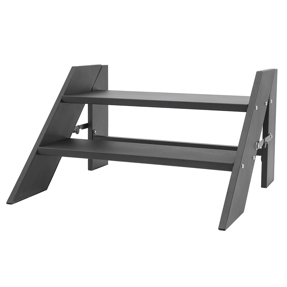 68.5*66*42cm Foldable Step Stool, 2 Step Folding RV Step Ladder, RV Step Stool