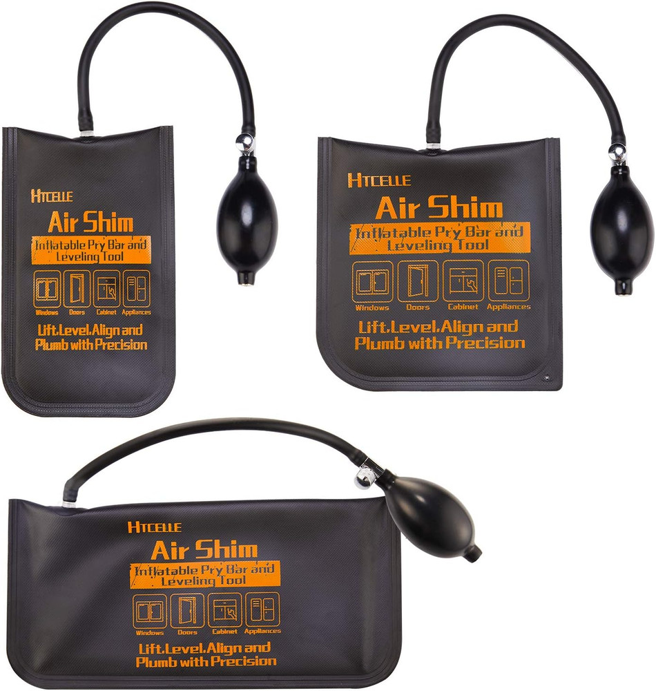 3-Piece Air Wedge Bag Set - Leveling Kit & Alignment Tool