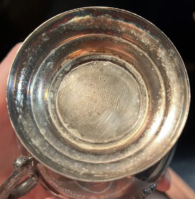E.P. Copper Cream and Sugar