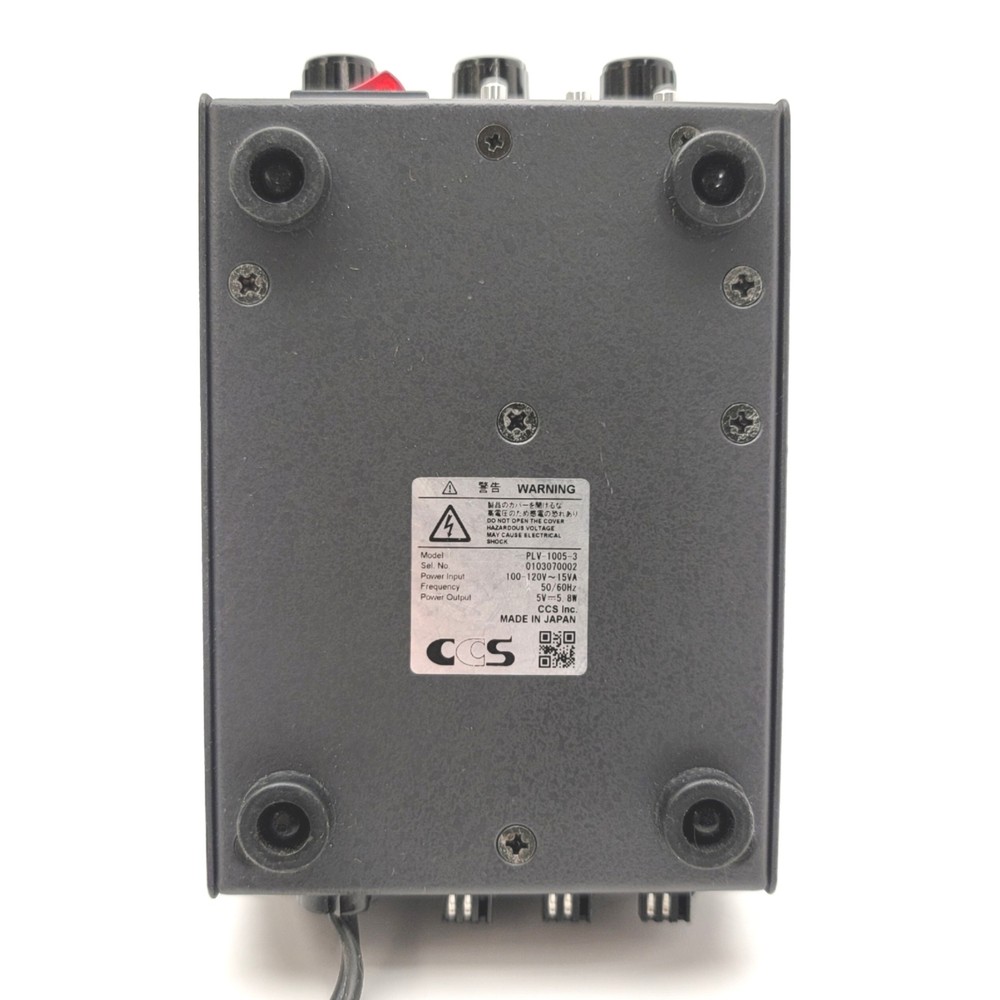 CCS PLV-1005-3 Machine Vision 3x Light Controller 110VAC Input, 5VDC Output