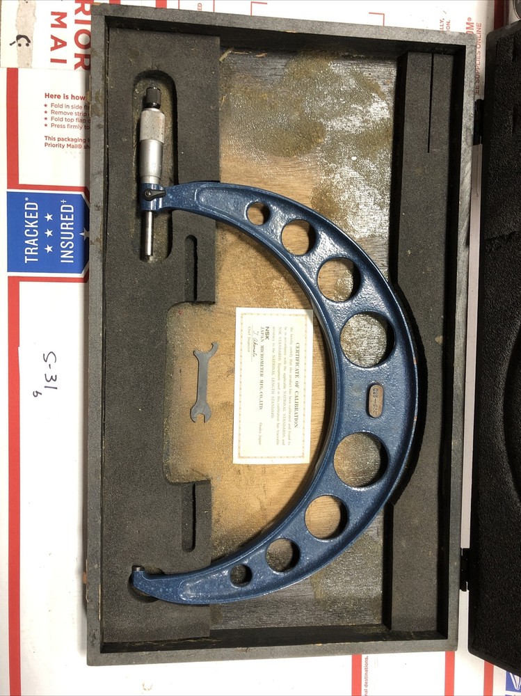 Moore & Wright 225-250mm Micrometer With Case Used