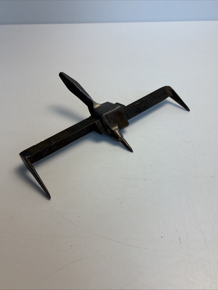 Antique Adjustable Fly Cutter Expansive Bit Brace Drill Tool